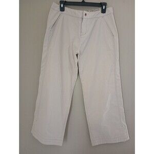 KUHL Dry Drawstring Capri Pants Pockets Performance Size Large